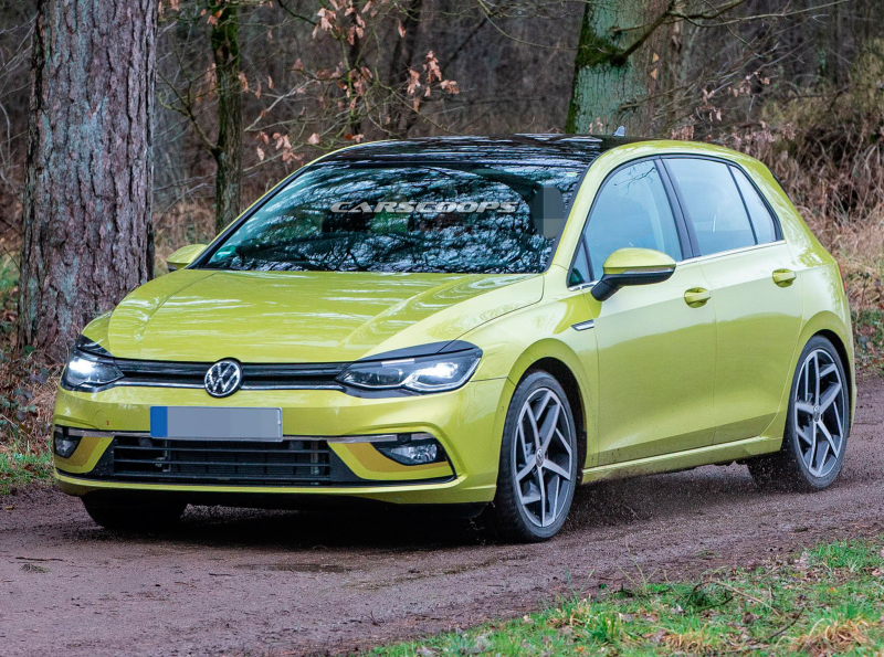 Новое поколение Volkswagen Golf 2020 рассекречено до премьеры