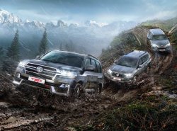 Toyota Land Cruiser 200 и Land Cruiser Prado получили версию TRD