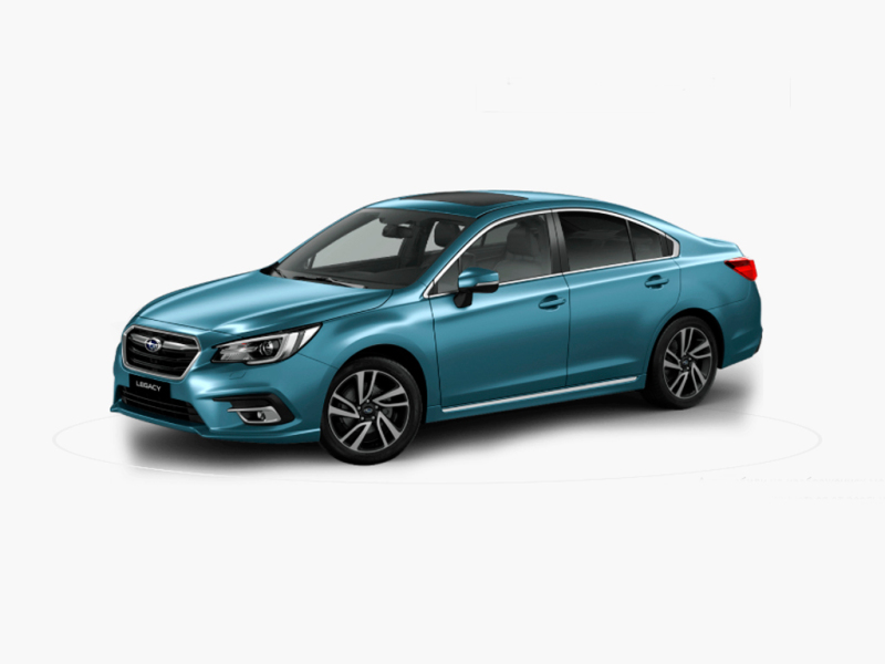 Subaru Legacy 2019 в новом цвете серо-синий металлик (Storm Gray Metallic)
