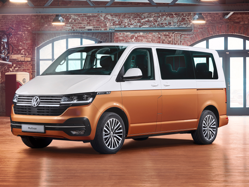 Volkswagen Multivan – первый из обновленного семейства Т6.1