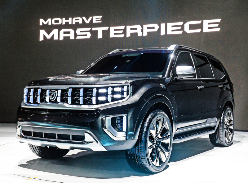 Концептуальный KIA Mohave Masterpiece показывает новое поколение внедорожника