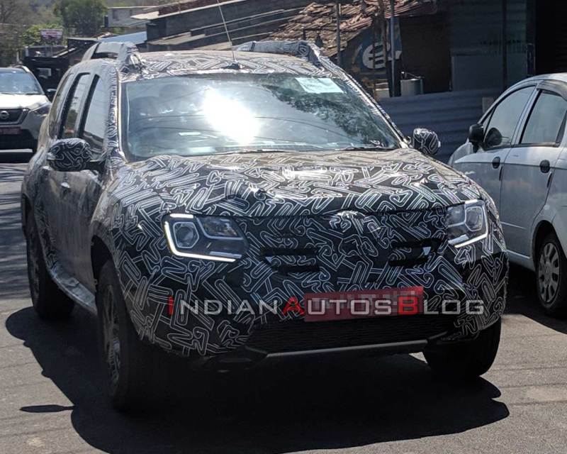 Рестайлинговый Renault Duster 2020 на испытаниях