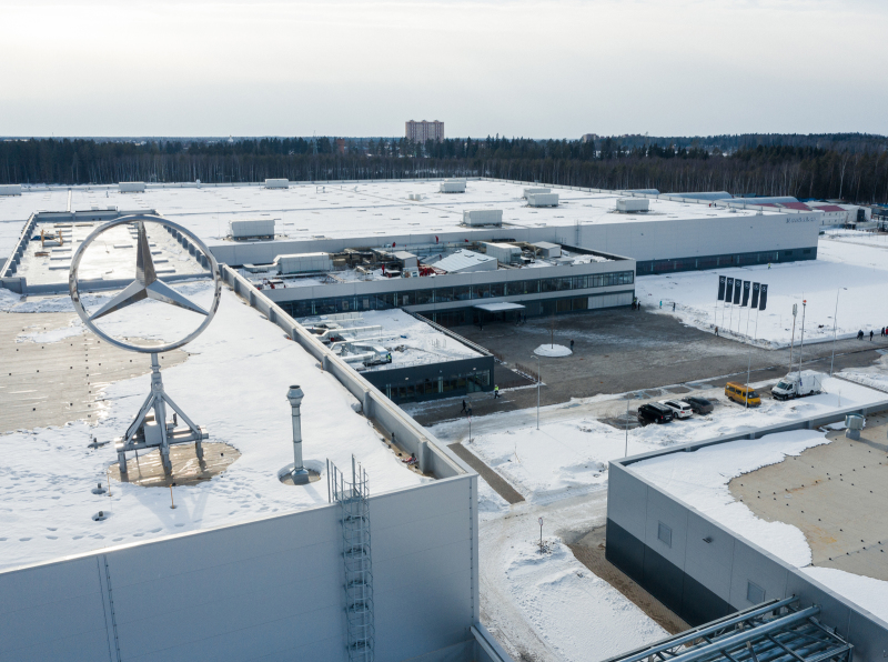 Mercedes-Benz открыл завод по производству легковых авто в России