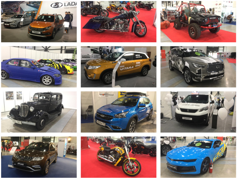 Санкт-Петербургский международный автомобильный салон 2019 начал свою работу