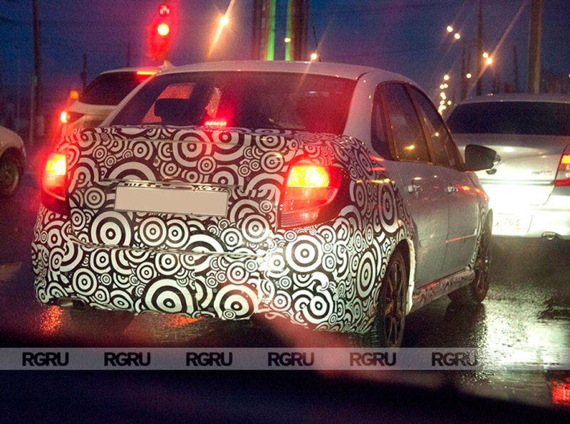 Обновлённая Lada Granta Sport замечена на испытаниях