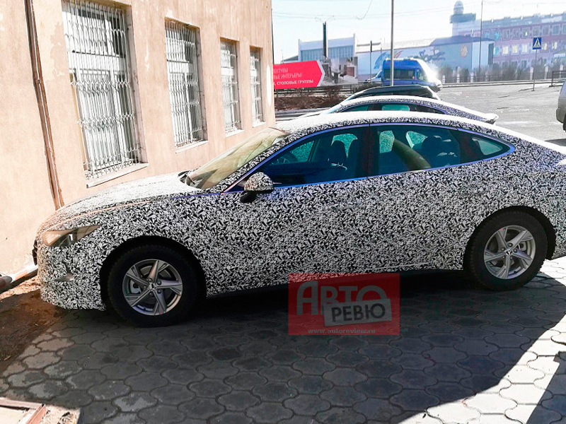 Новая Hyundai Sonata проходит испытания в России