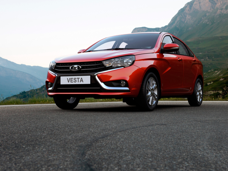 Lada Vesta с вариатором замечена на испытаниях в Тольятти