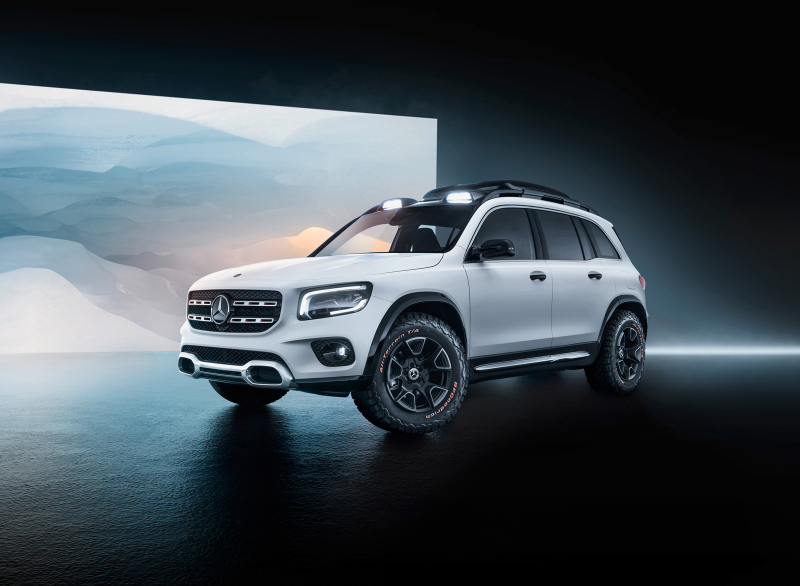 Новый кроссовер Mercedes-Benz GLB начнут выпускать в 2020 году