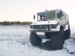 Четырёхколёсная версия арктического вездехода "Бурлак" готова