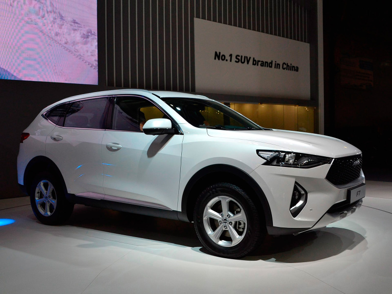 Кроссовер Haval F7 российской сборки - раскрыты технические подробности