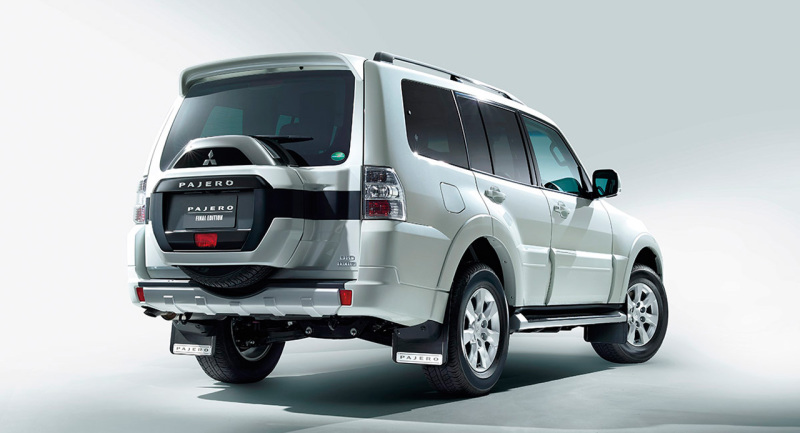 Mitsubishi Pajero Final Edition для Японии