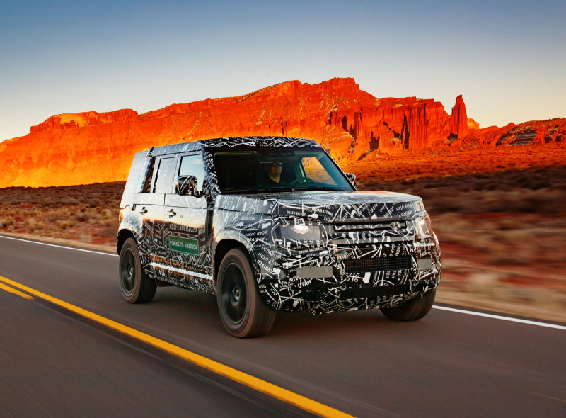 Новый Land Rover Defender 2020 находится на финальном этапе разработки