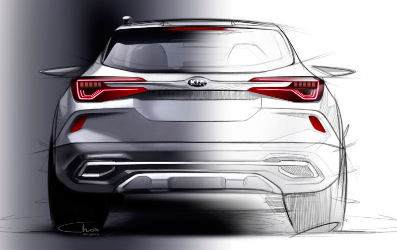 Первые официальные изображения KIA B-SUV