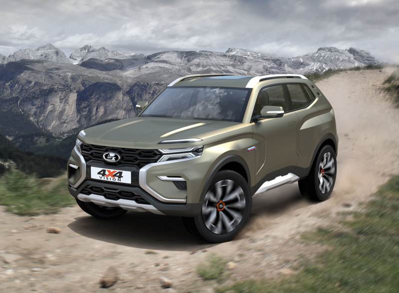 Новая Lada 4x4 получит более практичный дизайн кузова
