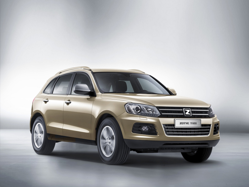 Китайский кроссовер Zotye T600 с заводским ГБО появился у российских дилеров