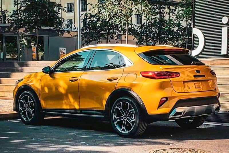 "Шпионское" фото KIA XCeed сделанное во время съёмок рекламы