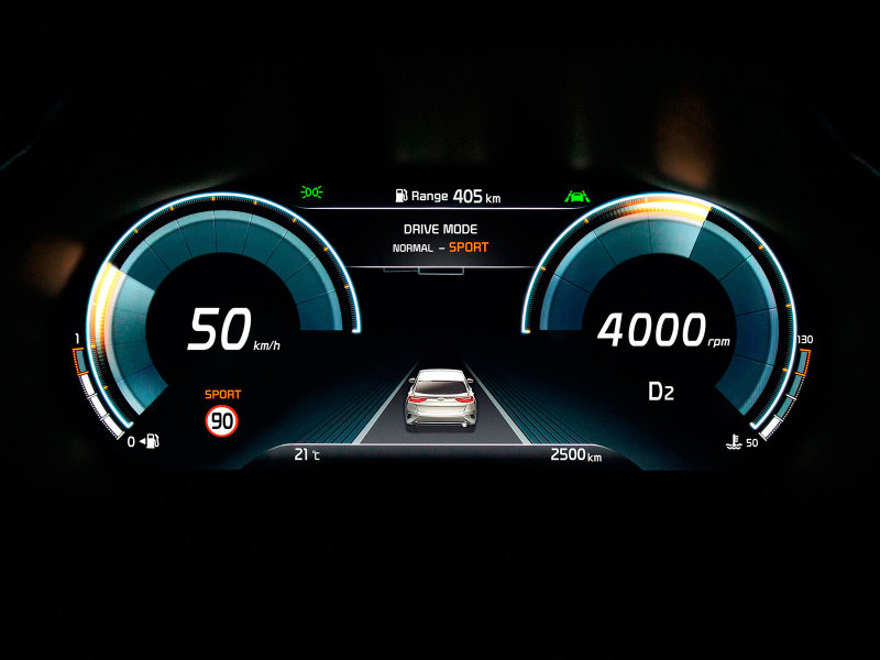 KIA XCeed получит цифровую панель приборов