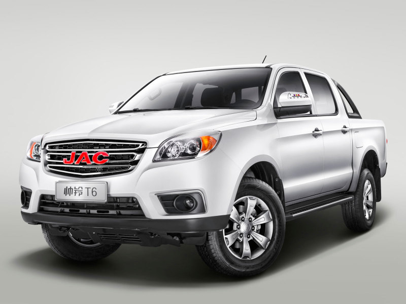 Пикап JAC T6 начнут продавать на российском рынке в сентябре