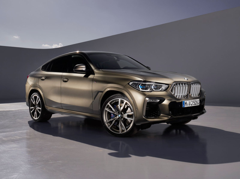 Новое поколение BMW X6 (G06) 2020 модельного года представлено официально