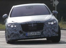 Новый Mercedes-Benz S-Class (W223) засняли на видео