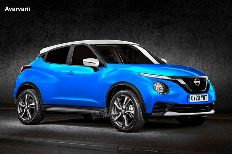 Возможный вариант экстерьера серийного Nissan Juke 2020 от независимых дизайнеров