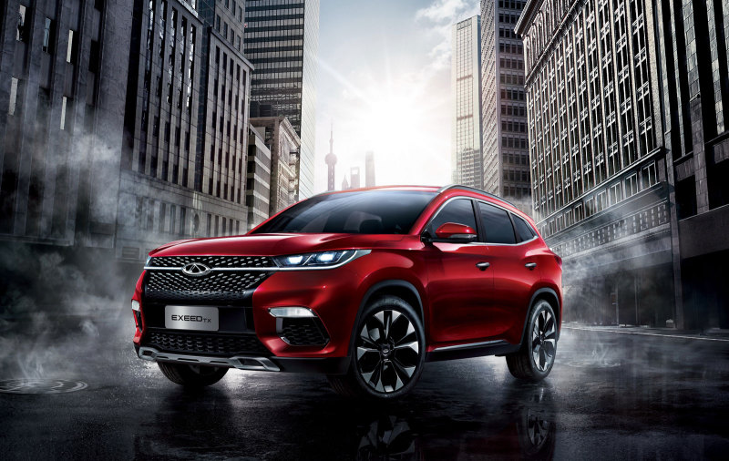 Концепт Chery Exeed TX 2017 года