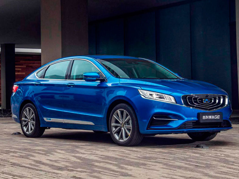 Новый седан Geely GE для России начали собирать в Белоруссии