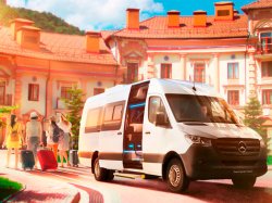Комфортный микроавтобус Mercedes-Benz Sprinter Tourist появится в России