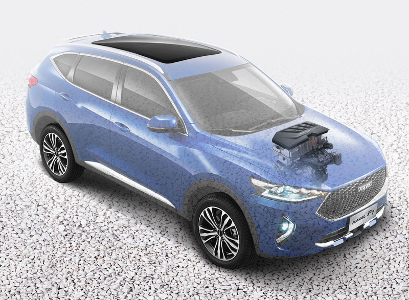 Для кроссовера Haval F7 объявлены поставщики систем и компонентов