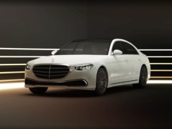 Новый Mercedes-Benz S-Class показали на компьютерных изображениях