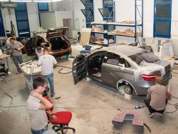 Обновлённая Lada Vesta FL появилась в виде макета