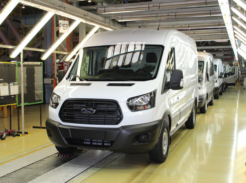 Обновлённый Ford Transit начали собирать в Елабуге