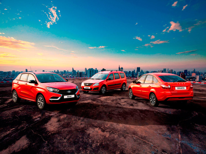 Lada Granta, XRAY и Largus получили серию #Club