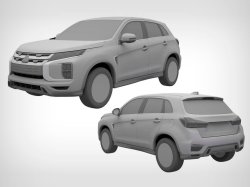 Обновлённые Mitsubishi ASX и Pajero Sport готовятся к продажам в России