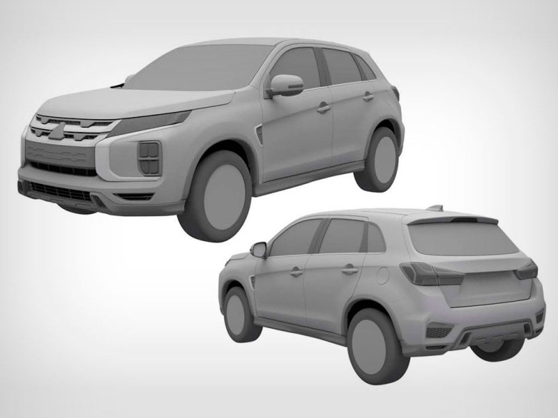 Обновлённые Mitsubishi ASX и Pajero Sport готовятся к продажам в России