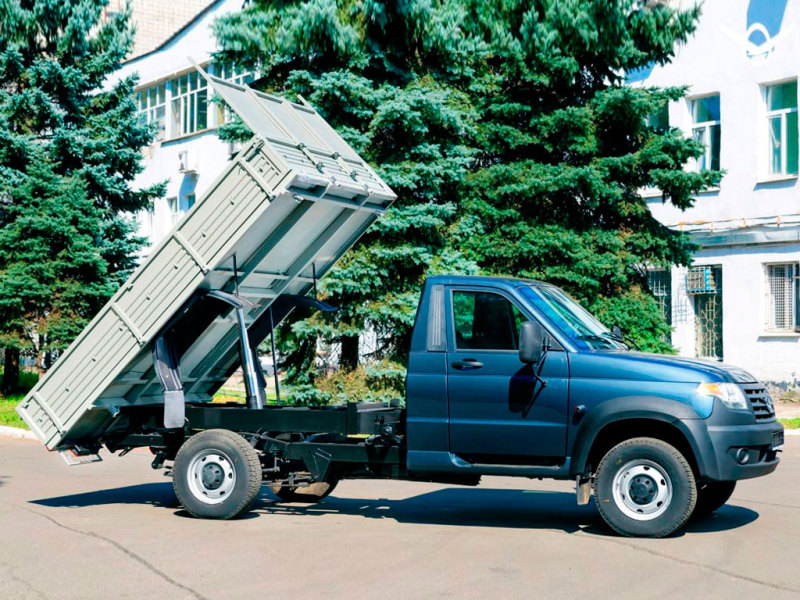 УАЗ "Профи" стал самосвалом