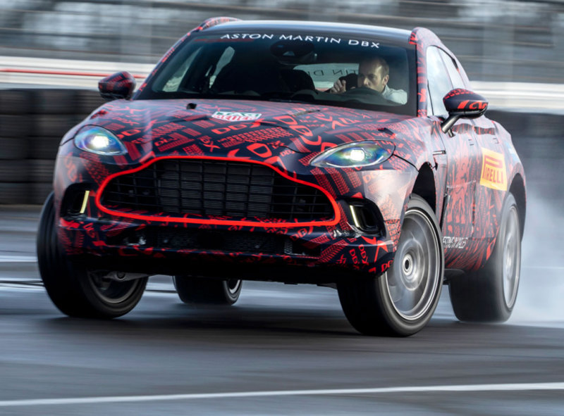 Кроссовер Aston Martin DBX уже возможно заказать в России