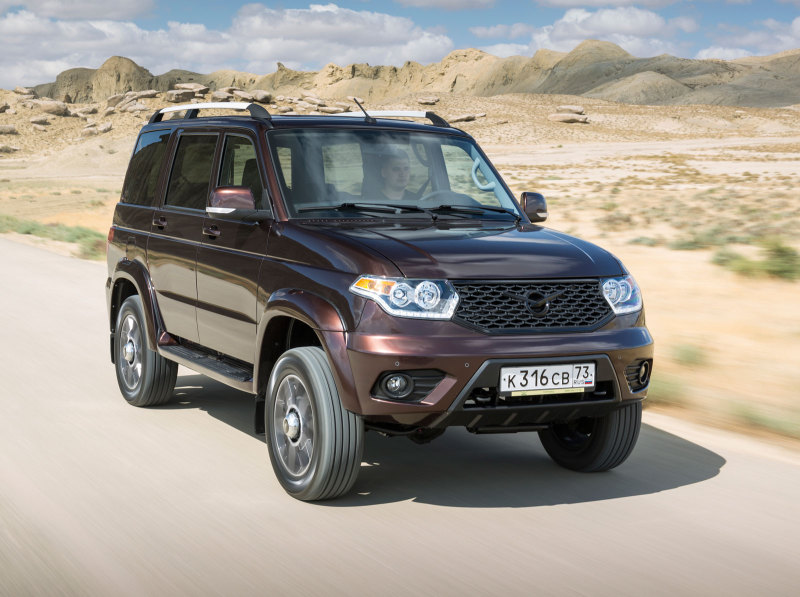 УАЗ "Патриот" получит новые заводские опции