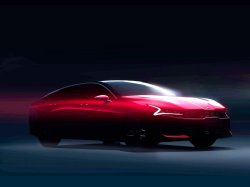Новый седан KIA K5 (Optima) показали на первых официальных изображениях
