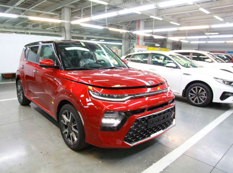 KIA Soul начали собирать в России по полному циклу