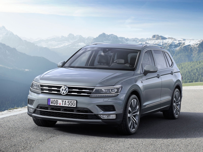 Семиместный Volkswagen Tiguan Allspace будут продавать в России