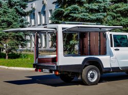 "УАЗ Профи" получит новый кузов многофункциональный фургон
