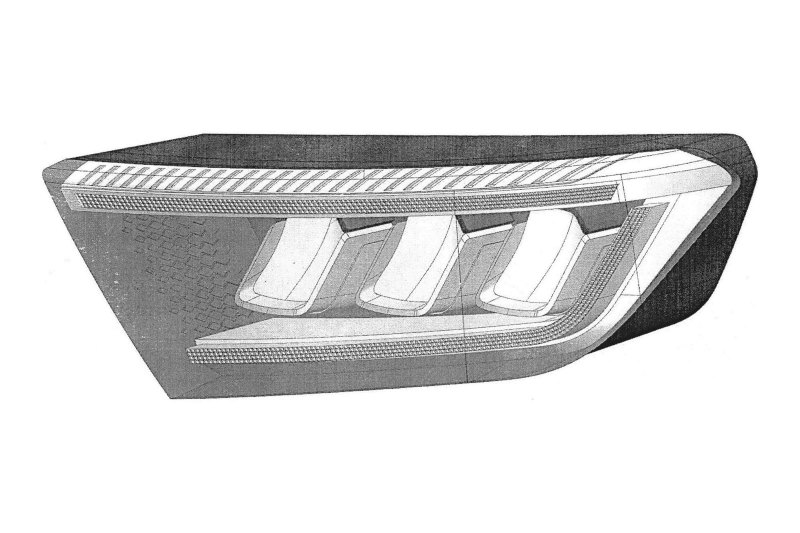 Часть передней светотехники
