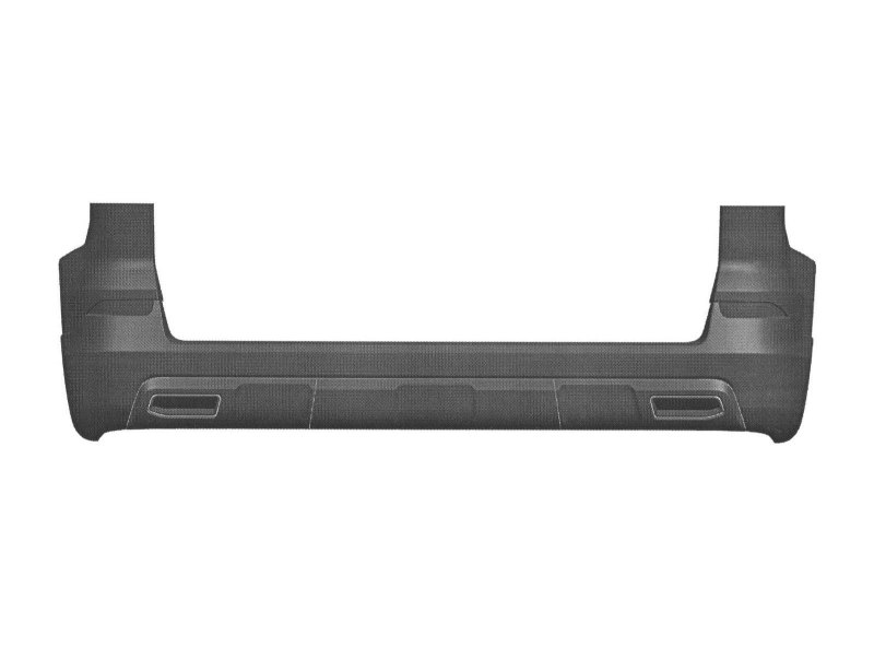 Задний бампер