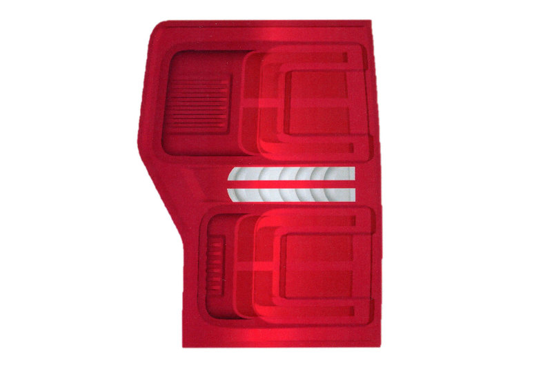 Детали задних фонарей нового "Патриота"