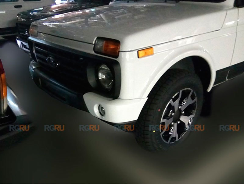 Внешний вид обновлённой Lada 4x4 FL показали на фото