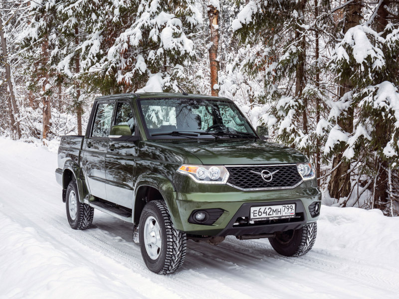 УАЗ "Пикап" с автоматической коробкой появится в продаже весной