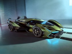 Концептуальный Lamborghini Lambo V12 Vision Gran Turismo представили в Монте-Карло