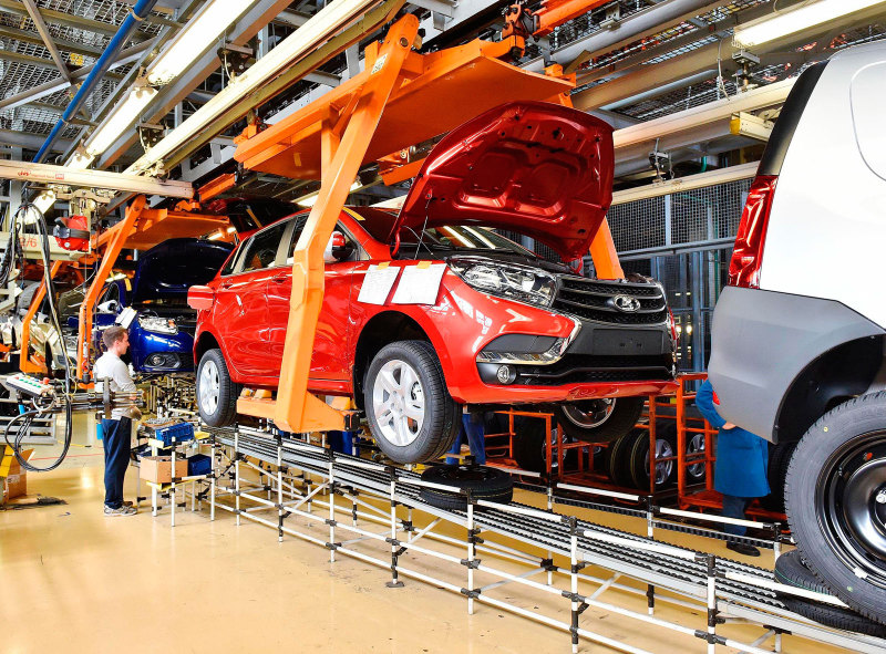 Автомобили Lada не будут выпускать две недели