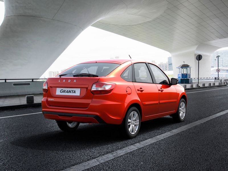 Лифтбек Lada Granta в комплектации Standart получил более мощный двигатель